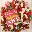 10  Square Wooden Sign: Naughty Is The New Nice Cheap