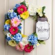 10  Wooden Sign: Welcome Mason Jar Fashion