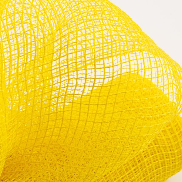 10  Fabric Mesh: Daffodil Yellow Cheap