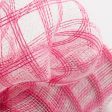 10  Poly Jute Deco Mesh: Dark Pink & Clear Check Online now