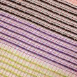 10  Small Stripe Fabric Mesh: Orange, Black, Fresh Green, Purple Fashion