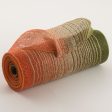 10  Burlap Deco Mesh: Fall Ombré Jute Cheap