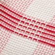 10  Cotton Check Deco Mesh: Red & White Fashion