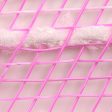 10  Snowdrift Deco Mesh: Pink & White Fashion