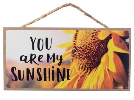 10  Wooden Sign: You Are My Sunshine Sunflower For Sale