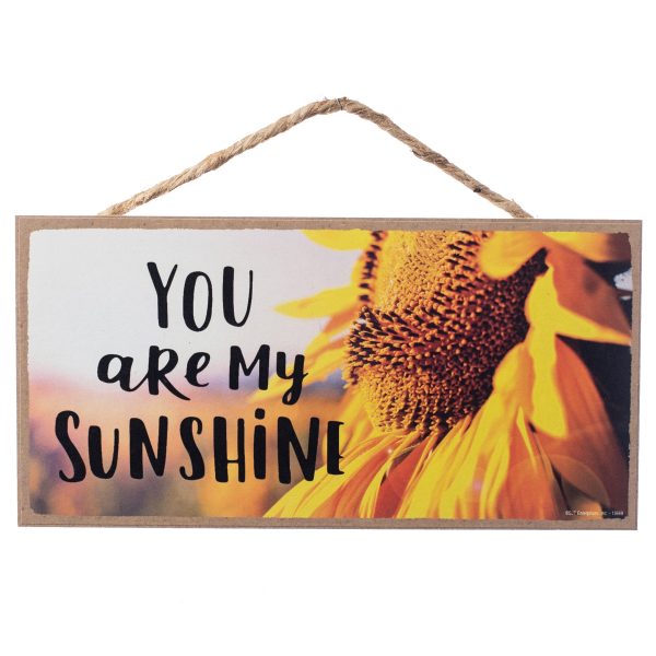 10  Wooden Sign: You Are My Sunshine Sunflower For Sale