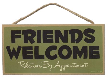 10  Wooden Sign: Relatives By Appointment Online