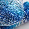 10  Poly Deco Mesh: Metallic Blended Blue Ombré For Cheap