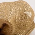 10  Fabric Mesh: Metallic Gold Natural Fashion