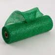 10  Fabric Mesh: Metallic Emerald For Cheap