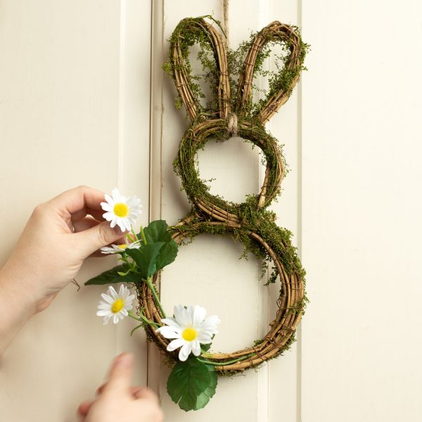 14  Bunny Rabbit Hanger: Green & Natural Grapevine Discount