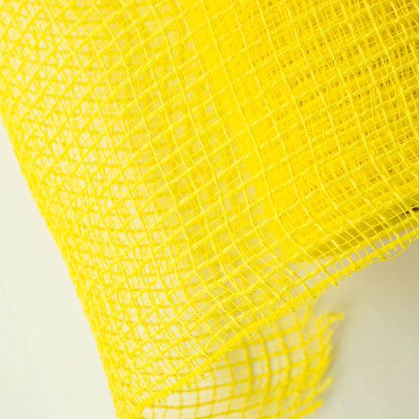 10  Fabric Mesh: Daffodil Yellow Cheap