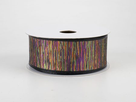 1.5  Metallic Ombré Halloween Ribbon (10 Yards) Online now