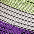 10  Wide Metallic Stripes Deco Mesh: Halloween Online now