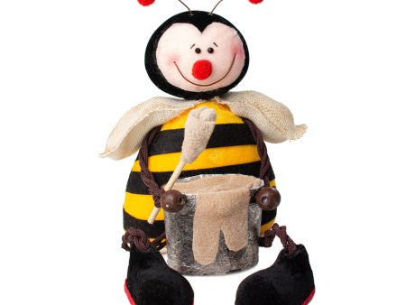 9  Sitting Bee With Honey Pot Decoration Online now