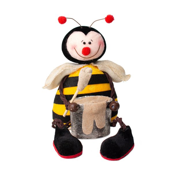 9  Sitting Bee With Honey Pot Decoration Online now