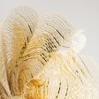 10  Burlap Deco Mesh: Cotton & Metallic Gold Ombré Cheap