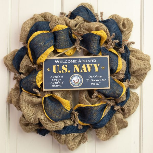 10  Wooden Sign: US Navy Supply