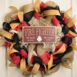 10  Wooden Sign: Fire Fighter Courage Discount