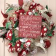 10  Square Wooden Sign: Reindeer Names Online Sale