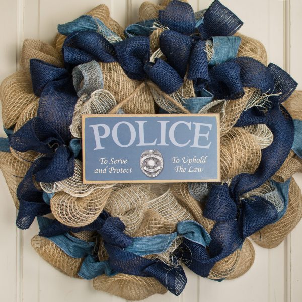 10  Wooden Sign: Police To Serve & Protect Online Hot Sale