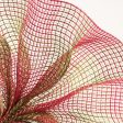 10  Fabric Mesh: Christmas Plaid Jute Sale