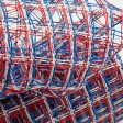 10  Poly Burlap Check Mesh: Red, White, Blue Online Hot Sale