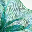 10  Poly Deco Mesh: Metallic Blended Peacock Ombré Online Hot Sale