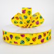 1.5  Multicolored Ladybugs Ribbon: Yellow (50 Yards) For Discount