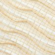 10  Fabric Stripe Mesh: Natural & White For Discount