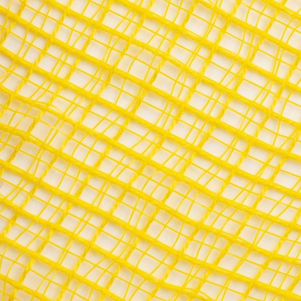 10  Fabric Mesh: Daffodil Yellow Cheap