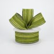 1.5  Variegated Aspid Leaves Canvas Ribbon (10 Yards) Online Hot Sale