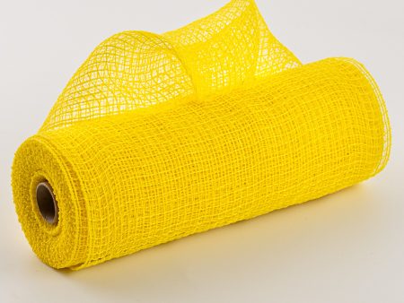 10  Fabric Mesh: Daffodil Yellow Cheap