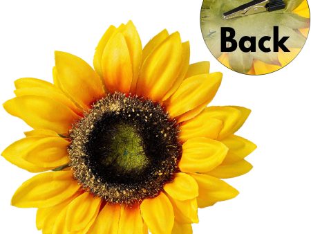 6  Clip-On Sunflower Head Online