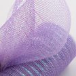 10  Iridescent Foil Mesh: Pastel Lavender & White Online