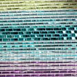 10  Metallic Stripe Mesh: Rainbow (10 Yards) Supply