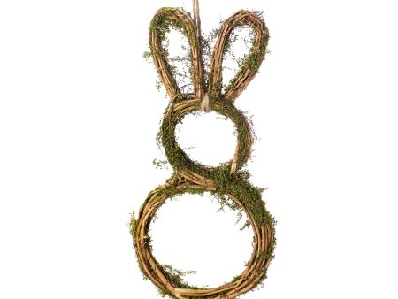 14  Bunny Rabbit Hanger: Green & Natural Grapevine Discount