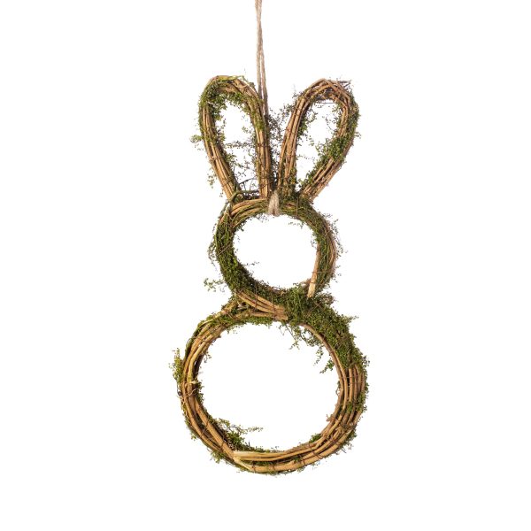 14  Bunny Rabbit Hanger: Green & Natural Grapevine Discount