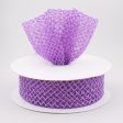 1.5  Jute Deco Flex Ribbon: Purple (20 Yards) Online now