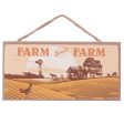 10  Wooden Sign: Farm Sweet Farm For Sale