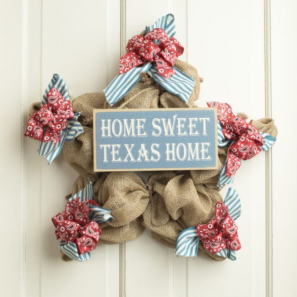 10  Wooden Sign: Home Sweet Texas Fashion