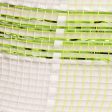 10  Metallic Check Mesh: Apple Green & White (10 Yards) Supply