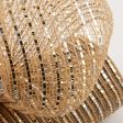 10  Burlap Deco Mesh: Metallic Champagne Online