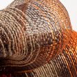 10  Burlap Deco Mesh: Metallic Fall Jute Hot on Sale