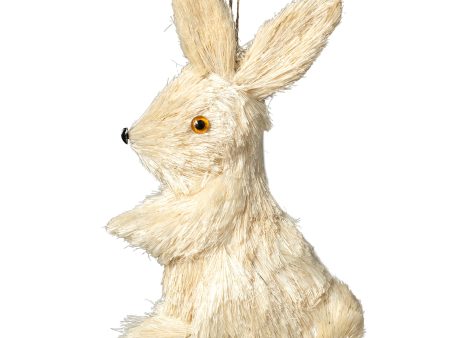 10  Linen Sisal Half Rabbit Decoration: Standing Online