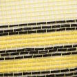 10  Border Stripe Mesh: Yellow & Black Hot on Sale