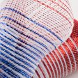 10  Poly Deco Mesh: Metallic Patriotic Ombré Fashion