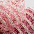 10  Poly Burlap Check Mesh: Pink & Cream on Sale