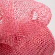 10  Poly Burlap Mesh: Pink Cheap