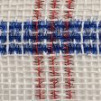 10  Poly Burlap Mesh: Patriotic Tinsel Check Discount